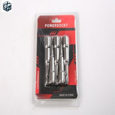 Stärker Magnet-Nuss-Treiber Set 1/4'' 65MM 5pcs mit CRV Material Blasenschalen Verpackung