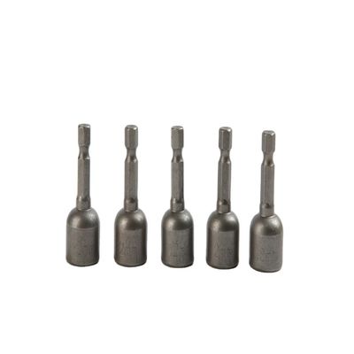 12mm*48mm*5PC CRV Magnetische Nbut Treiber Set mit natürlicher Oberfläche und 1/4in Antrieb Größe