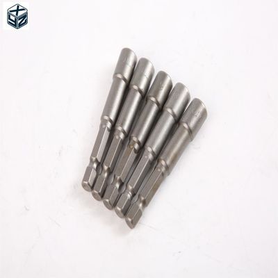 6mm*65mm*5PC CRV Material 6.35 Hexagon Magnet-Nuss-Treiber-Set für präzise Befestigung