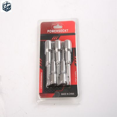 CRV-Material 9mm*65mm*5PC Magnet-Nuss-Treiber-Set für 1/4in-Antrieb