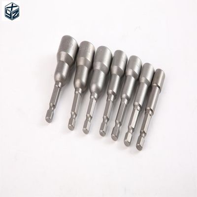 CRV-Material 9mm*65mm*5PC Magnet-Nuss-Treiber-Set für 1/4in-Antrieb