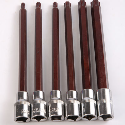S2-Material angepasst 32 Stück T-Typ Bit Socket Set 55 mm bis 200 mm