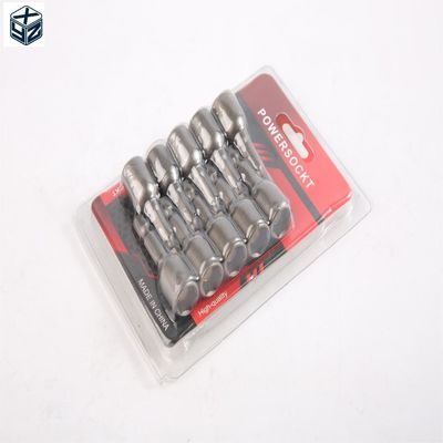 Natürliche Veredelung CRV Material 6.35 Hexagon 10mm*48mm*10PC Stärker Magnet-Nuss-Treiber-Set