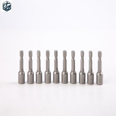 6.35 Hexagon 8mm*42mm*10PC CRV Magnet-Nuss-Treiber mit starken magnetischen Eigenschaften