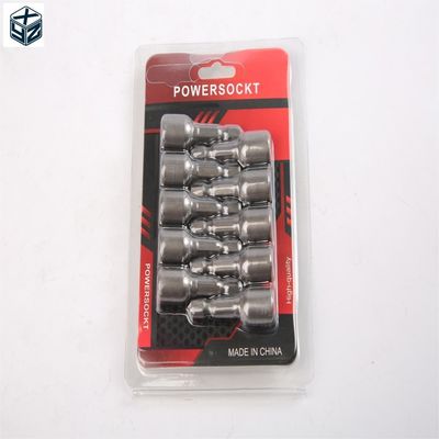1/4 Zoll Antrieb Größe CRV Material 6.35 Hexagon 9mm*42mm*10PC Starker Magnet-Nuss-Treiber-Set