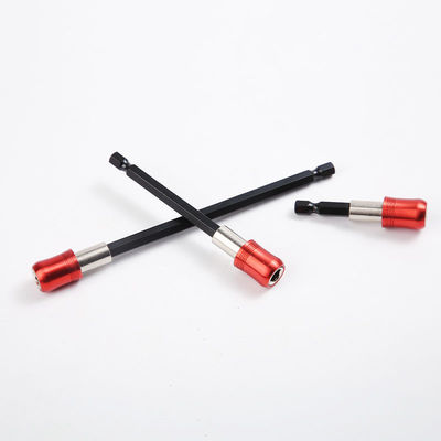 150mm CRV Material Sechseckengrütze Starke magnetische Bohrstelle Erweiterung Set Rot