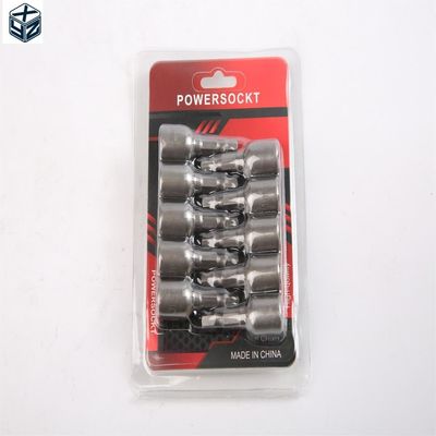 CRV-Material 6.35 Sechseck 10mm*42mm*10PC Magnet-Nuss-Treiber für starke Magnet