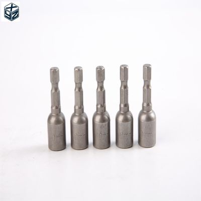 CRV-Material 6.35 Sechseck 10mm*42mm*10PC Magnet-Nuss-Treiber für starke Magnet