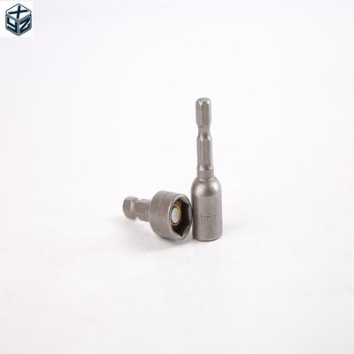 CRV-Material 6.35 Sechseck 10mm*42mm*10PC Magnet-Nuss-Treiber für starke Magnet