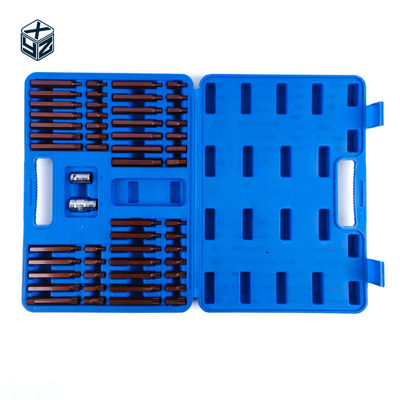S2 Präzisionsbearbeitung aus Legierungsstahl 54 Stück Plastikboxen für 3/8 Zoll