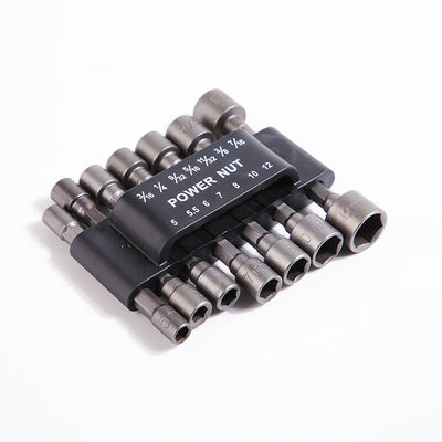 CRV 14pcs Schraubenzieher Schraubschraubschraubfach Steckdosenbetrieb Bit Set Nussbetrieb Set für Bohrhandwerkzeug
