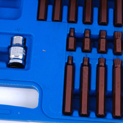 S2 Präzisionsbearbeitung aus Legierungsstahl 54 Stück Plastikboxen für 3/8 Zoll