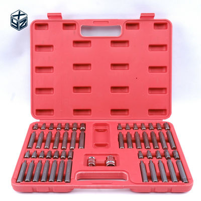 Customized Logo Legierung Stahl CRV Material 54pcs Plastikbox Bits für hohe Genauigkeit gesetzt