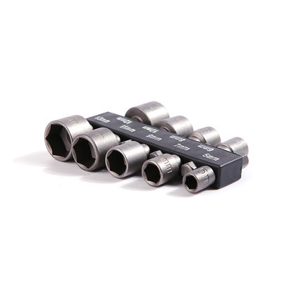 5 mm 9 Stück Schraubendreher Steckdosensatz für 5-13 mm Hand-/Elektrowerkzeug