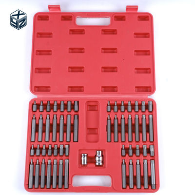 Customized Logo Legierung Stahl CRV Material 54pcs Plastikbox Bits für hohe Genauigkeit gesetzt