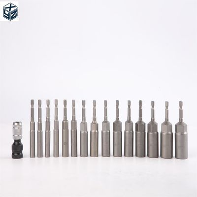 Allgemeine Deep 16pcs Hand elektronische Werkzeugset mit CRV Material H5.5 bis H19MM Nuss Antrieb