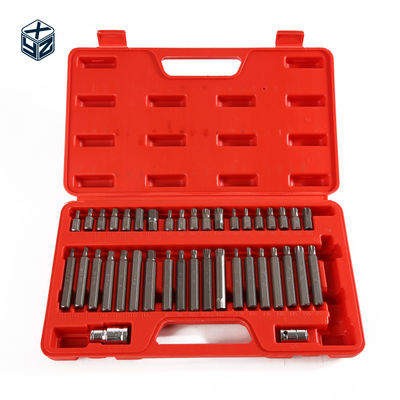 41 Stück Plastik-Box-Bit-Set für Werkzeuge Hochpräzisions-CRV-Legierungsstahl Industrieklasse
