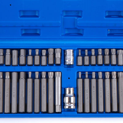 40 Stück Plastikbox mit Präzisionsbearbeitungsstücken Set CRV-Material für industrielle Handwerkzeuge