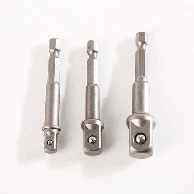 CRV-Material-Anschluss-Adapter in 2,5 Zoll für 1/4 &quot; Schwarz Original Silber