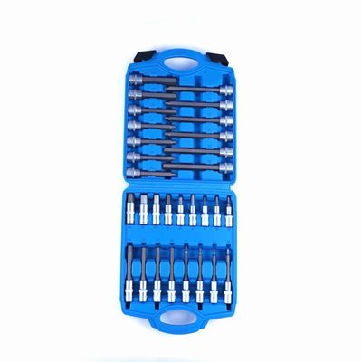 CRV Material H Typ 30 Stück Bit Socket Set 55 mm bis 200 mm