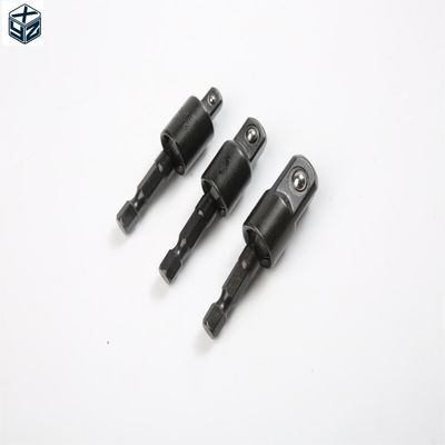 CRV Schwarzer Chrom-Vanadium-Stahl-Universal-Steck-Adapter-Set mit Blister-Packung