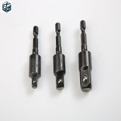 CRV Schwarzer Chrom-Vanadium-Stahl-Universal-Steck-Adapter-Set mit Blister-Packung