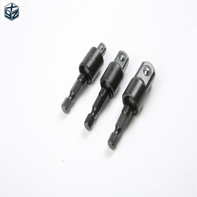 CRV Schwarzer Chrom-Vanadium-Stahl-Universal-Steck-Adapter-Set mit Blister-Packung