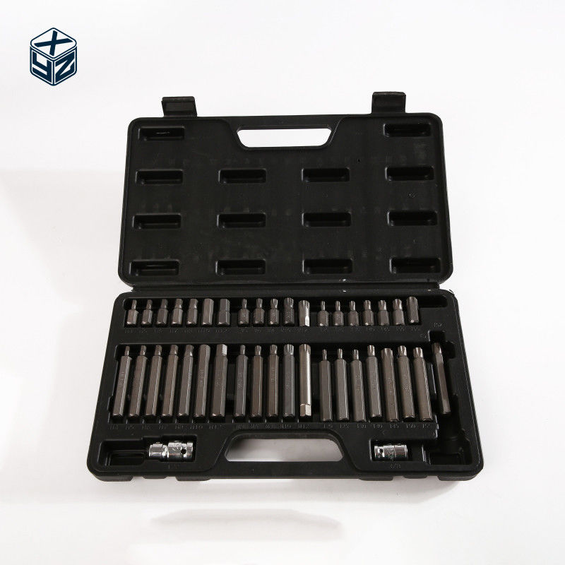41 Stück Plastik-Box-Bit-Set für Werkzeuge Hochpräzisions-CRV-Legierungsstahl Industrieklasse