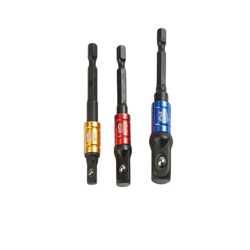 CRV 1/4' 54mm Universal Steckdose Adapter Set mit Blister-Paket